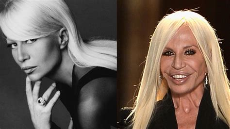 donatella versace 1997 images|donatella versace before surgery.